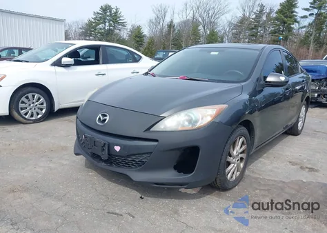 2012 Mazda Mazda3 I Grand Touring z USA, uszkodzony, nr VIN JM1BL1W88C1679758
